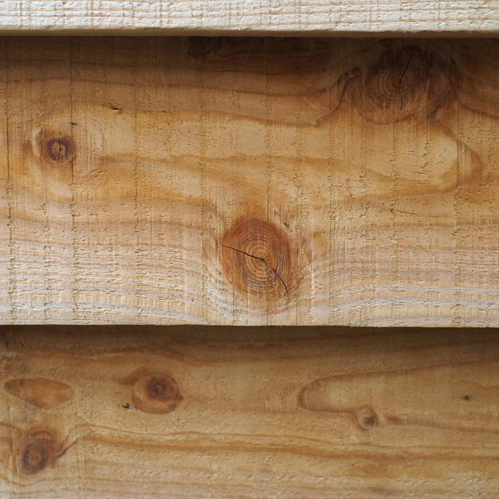 Larch cladding details